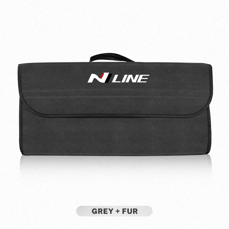 Car Trunk Organizer Box Large Capacity Folding Storage Bag For Hyundai IONIQ Nexo Palisade Elantra Sonata Grandeur Tucson HB20