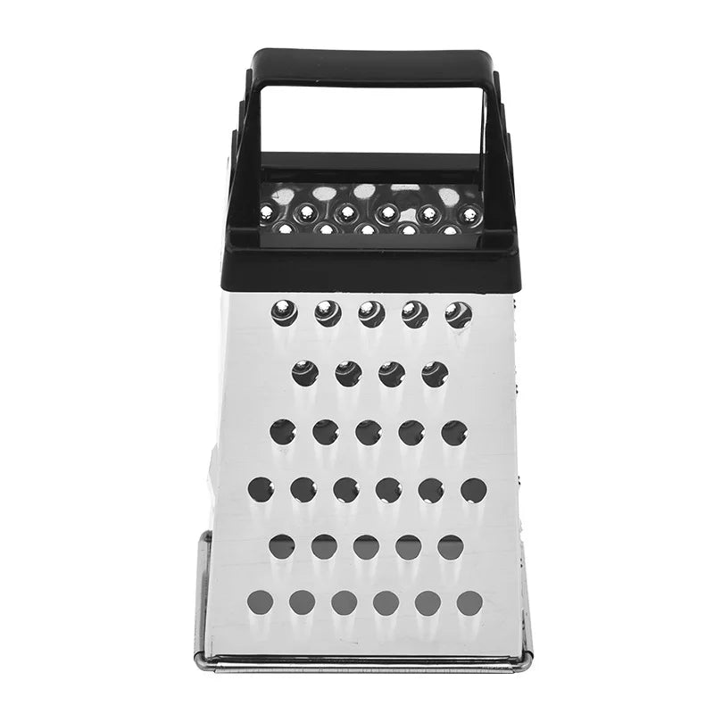 1pc Stainless Steel Four-sided Grater Vertical Vegetable Grater Multifunctional Household Stereo Melon Slicer