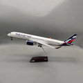 47cm A350 Aeroflot Russian Airways Aviation Model 1/142 Scale Aircraft Diecast Airplane Resin Replica Model Gift Display