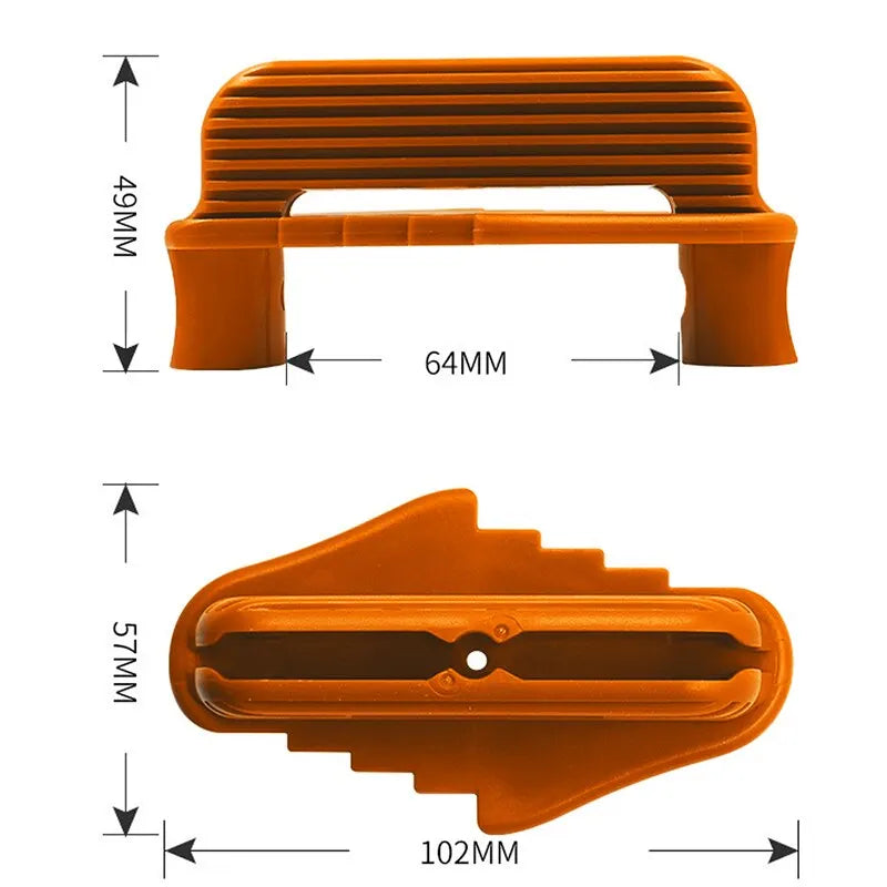 Multifunctional Silicone Woodworking Centreline Finder Scale Tool Plate Precision Ruler Magnetless Carpenter's Tool Marker Marke