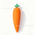 Realistic Giant Carrot Squishy Toy, Imitation Fruit Squishy Stress-Relief Soft Gel Plaything
