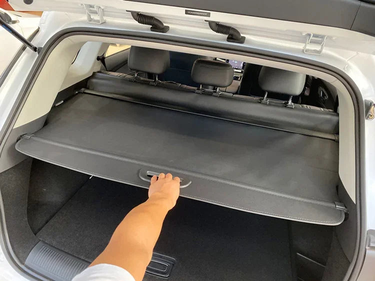 Rear Trunk Security Cargo Cover For Hyundai Tucson L 21-25 SantaFe 19-23 Luggage Carrier Partition Shield Car Accessories
