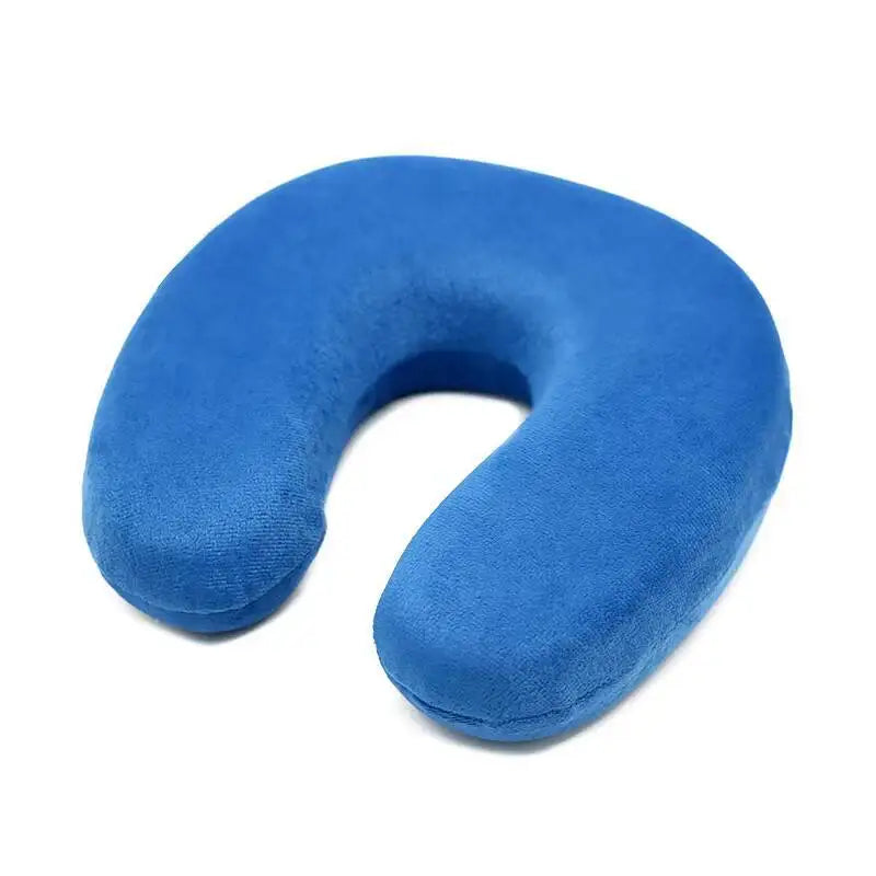 Memory Foam Pillow Neck Support Travel  Portable Slow Rebound U-Shaped Ergonomic Breathable Soft Neck Warp Support Travel Pillow