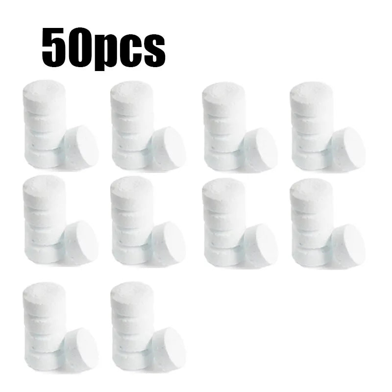 10-60pcs Coffee Machine Cleaning Effervescent Tablets Descaling Agent Multi-Purpose Household Cleaning Tool Kitchen Accessories