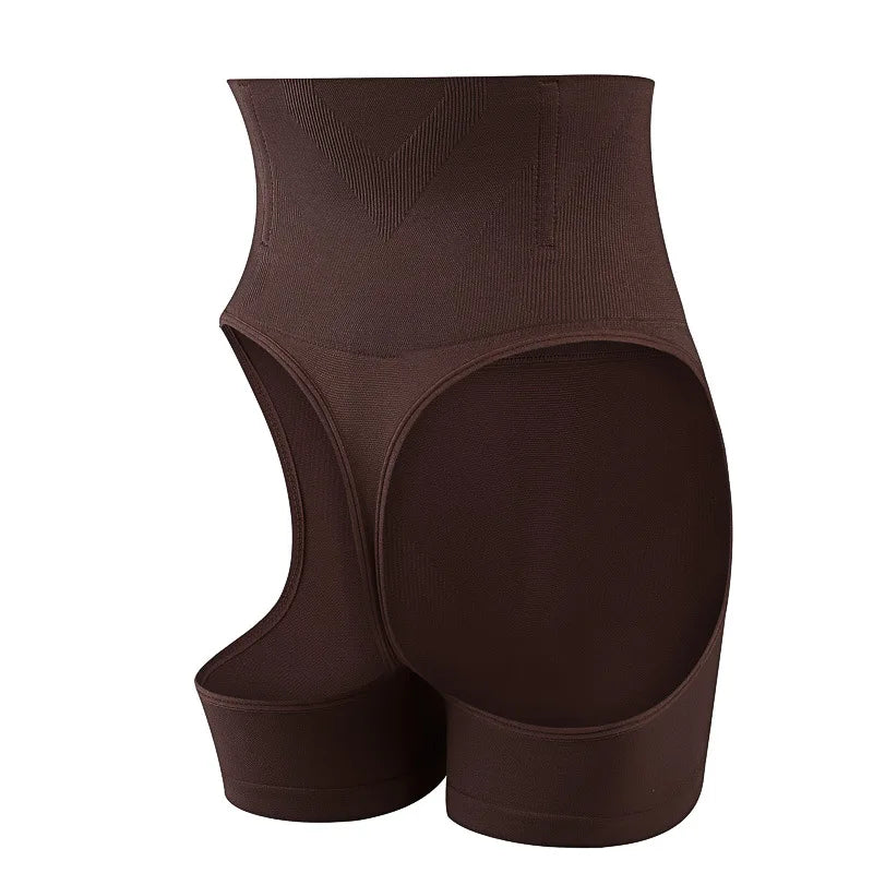 Women High Waist Shaping Control Panty Butt Lifter Shapewear Sexy Show Buttocks Slim Shorts Sexy Underwear Slimming Body Shaper