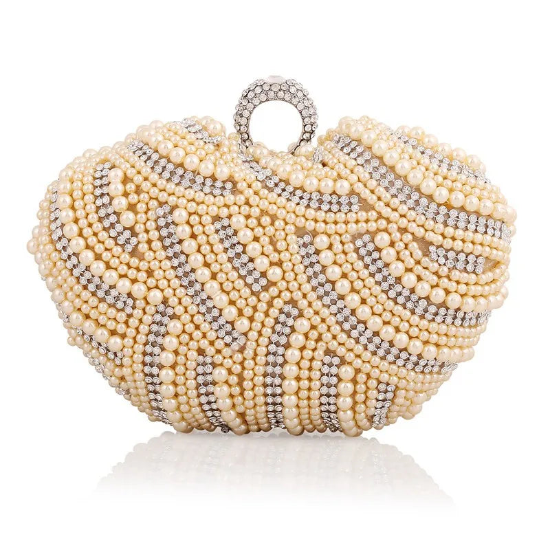 New Arrival Flower Crystal Wedding Bridal Clutch Purse Luxury Designer Women's Dinner Party Cocktail Handbags Diamond Bags