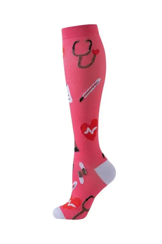 58 Styles Compression Socks for Men and Women Medical Diabetes Varicose Veins Sports Socks for Running Cycling Travel Flight