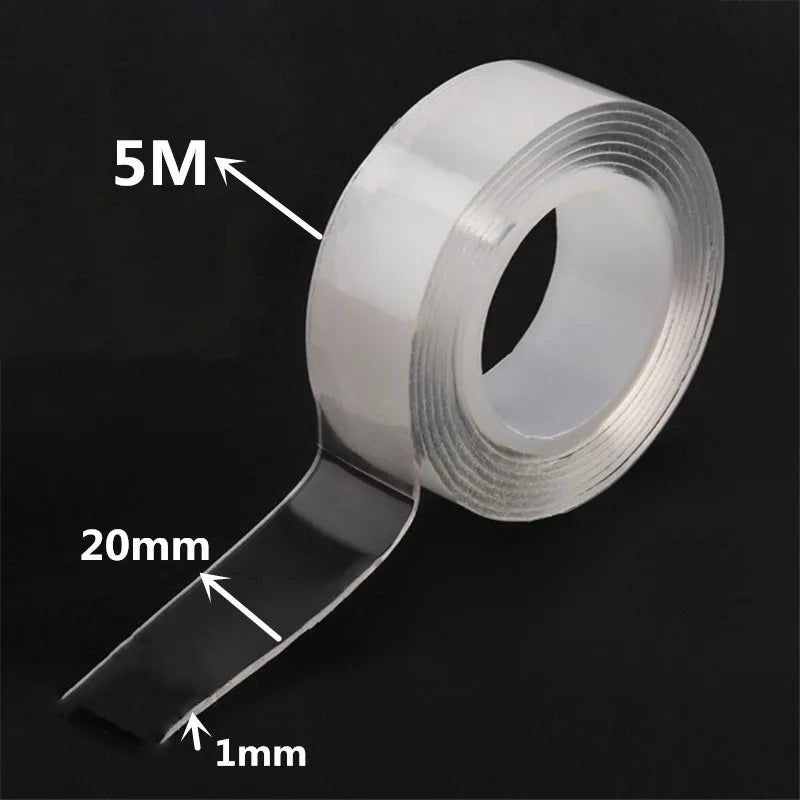 Waterproof 6850 Transparent  Double Sided Nano Tape Reuse Home Tapes Adhesives Porcelain wood  metal plastic Super Glue