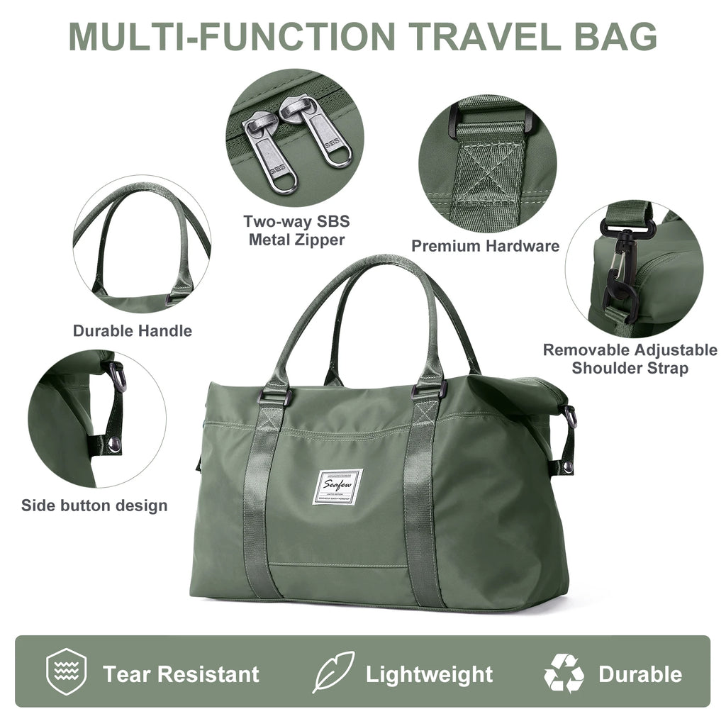 Easyjet Cabin Bag 45x36x20 Travel Bag Men Women Large-Capacity Hand Luggage Short Distance Travel Weekender Overnight Bag duffel
