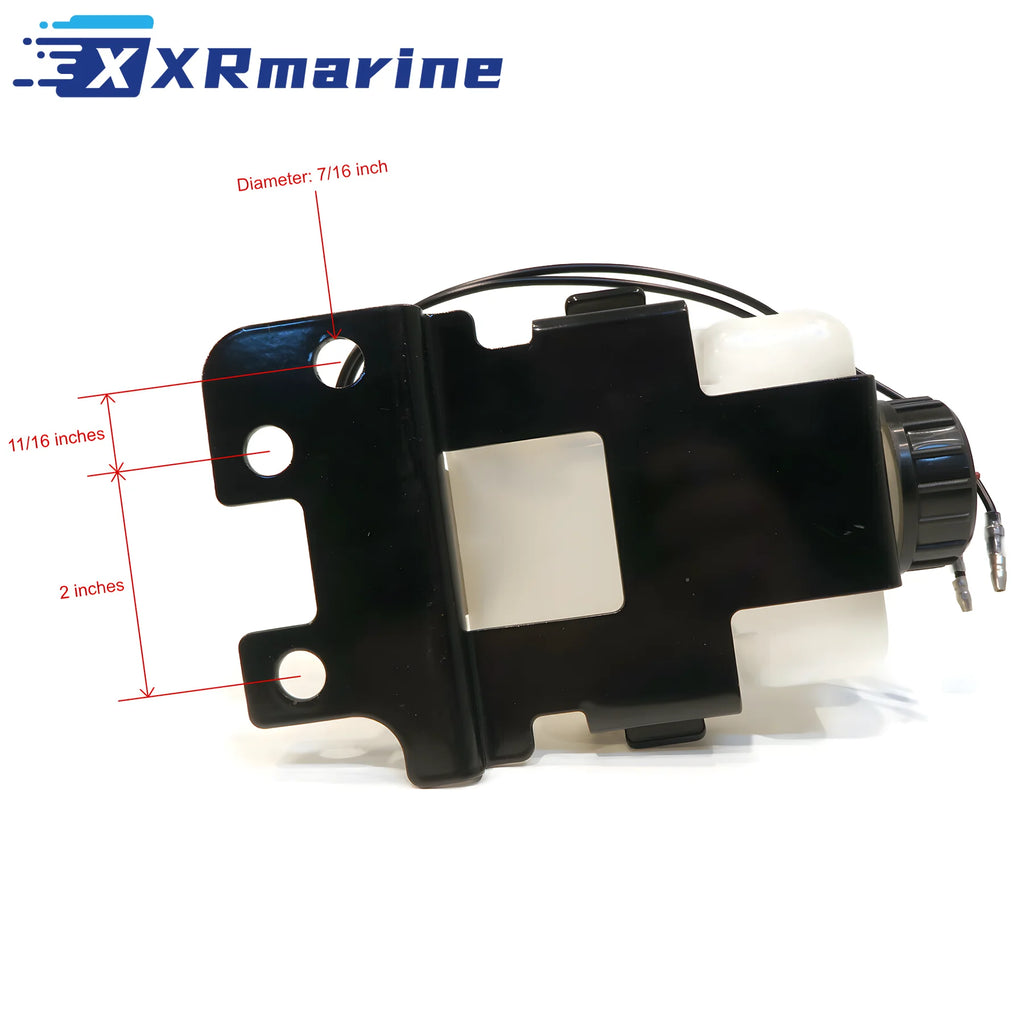 Gear Lube Monitor Reservoir Bottle Kit For MerCruiser Sterndrive Models ALPHA BRAVO 1988-1998 806193A48 19742A1