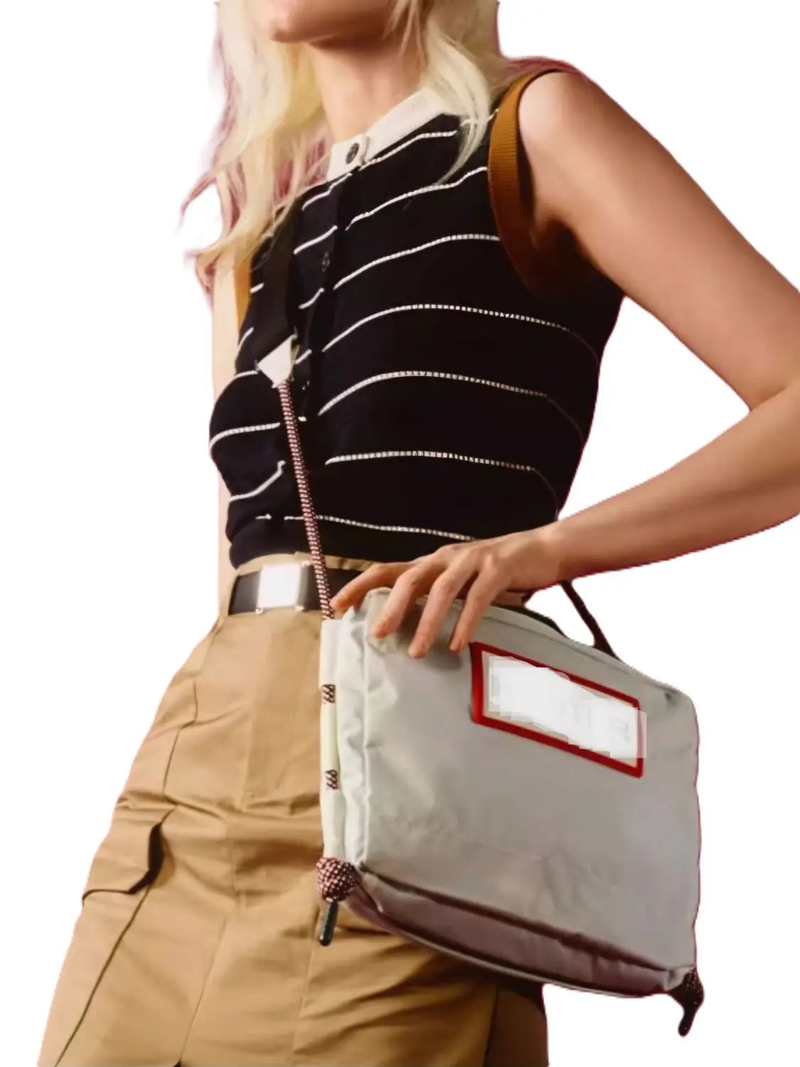 HUNETR Nylon Waterproof Canvas Women Handbags Shoulder Bag Messenger Bag Student School Crossbody Bags for Girl Satchel