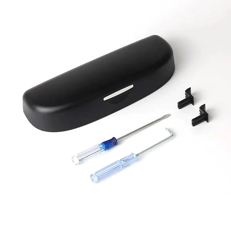 Car Sunglasses Holder Sun Glasses Box Eyeglasses Case for BMW X1 X2 X3 X5 F25 G05 F11 F20 I3 GT1 3 2 5 7 Series Mini Accessories