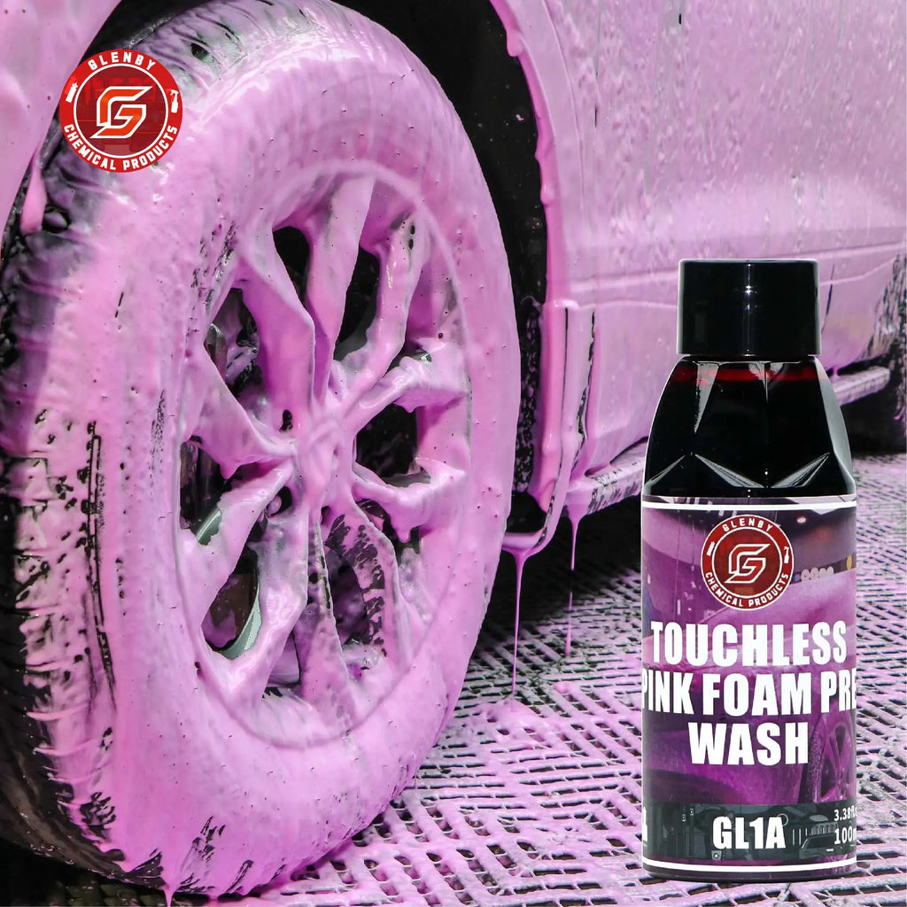 Pink Magic Foam Car Wash Shampoo Car High Concentration Sediment Pre-washed Off Wash Car Wash Soap Super Foam Cleaner