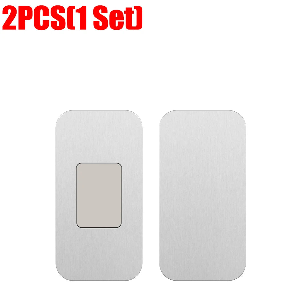 Self Adhesive Door Stop Magnetic Cabinet Catches Invisible Soft-Catch Anti-Rust Magnet Stickers Hidden Door Closer for Cupboard