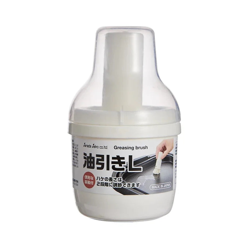 Barbecue Brush with Bottle Home High Temperature Resistance Oil Brush Food Grade Silicone Baking Tools Barbecue Oil Bottle Brush