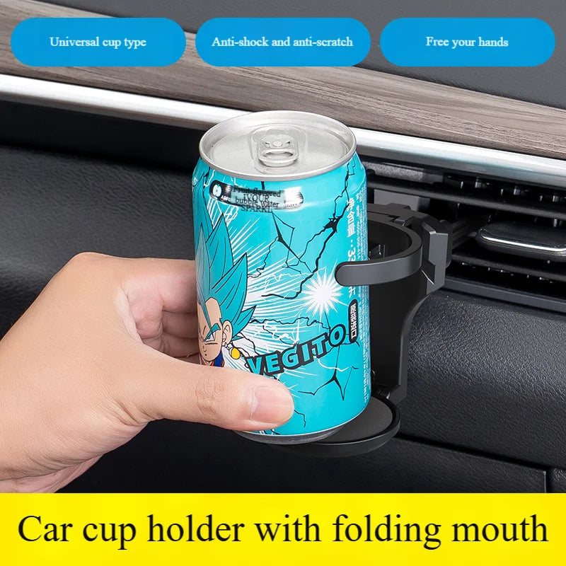 1 Piece Of Car Water Cup Overhead Air Outlet Beverage Rack Car Multifunctional Tea Cup Holder Ashtray Fixed Bracket Fixed Object