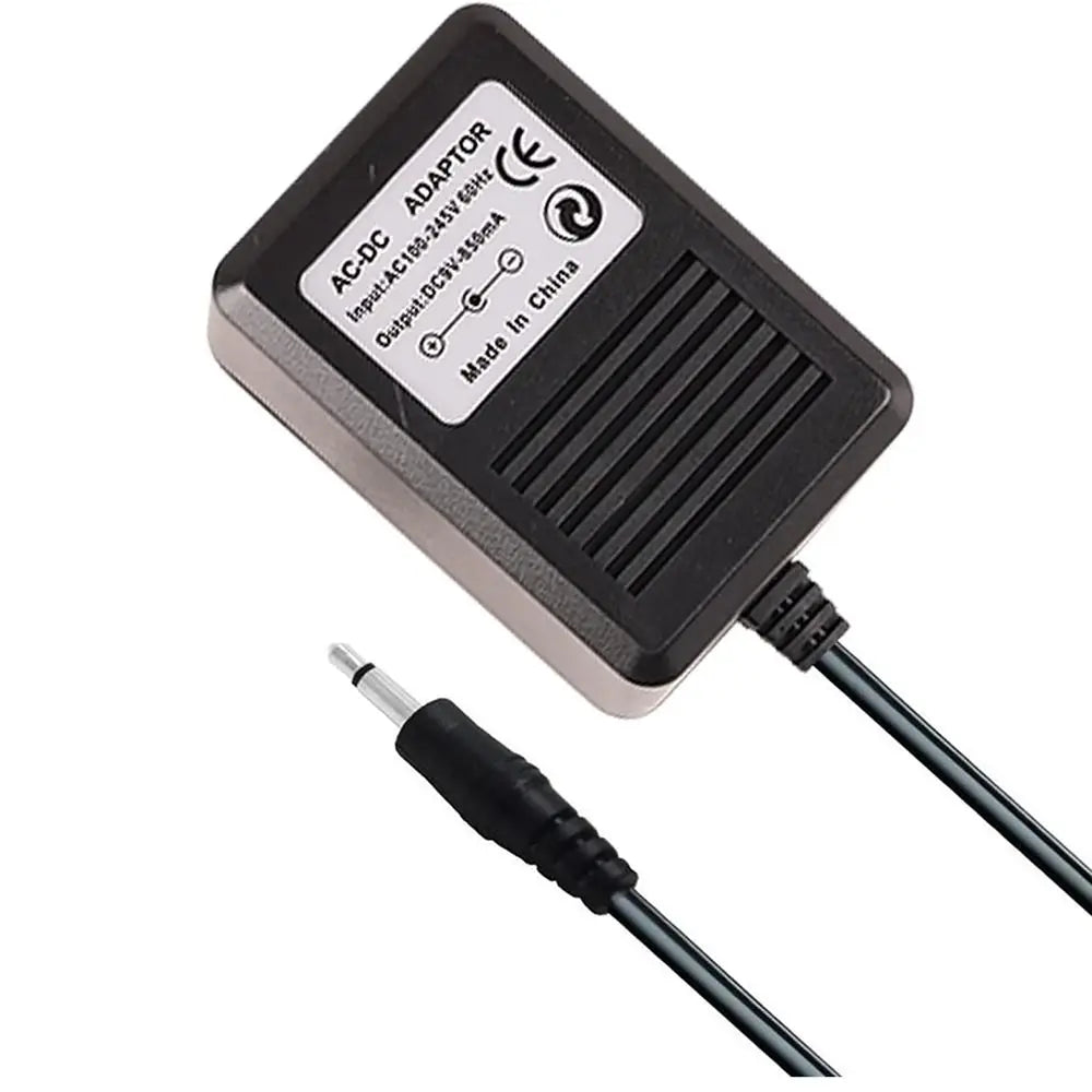 Power Supply for Atari 2600, AC Power Cord Adapter Compatible with Atari 2600 System Console 9V/850mA