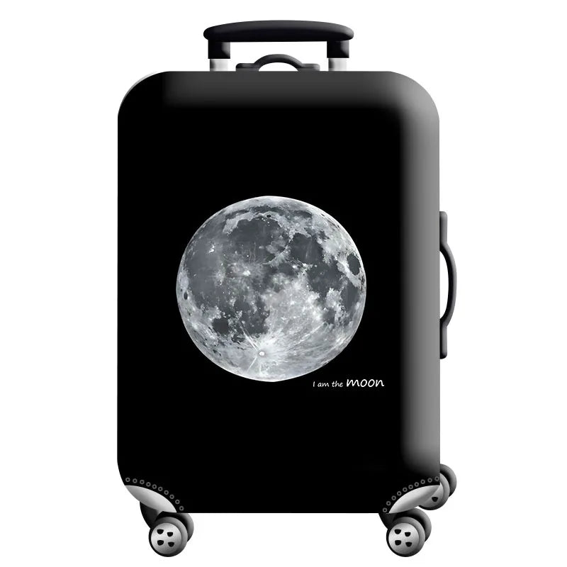 Luggage Cover Stretch Fabric Suitcase Protector Baggage Dust Case Cover Suitable for18-32 Inch Suitcase Case Travel Organizer