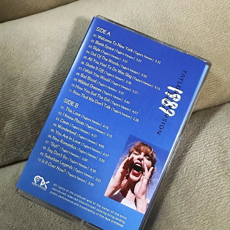 Retro English Song Cassette Tape With Lyrics Brand New Unopened Portable Collectible Audio Tape For Listening And Collection