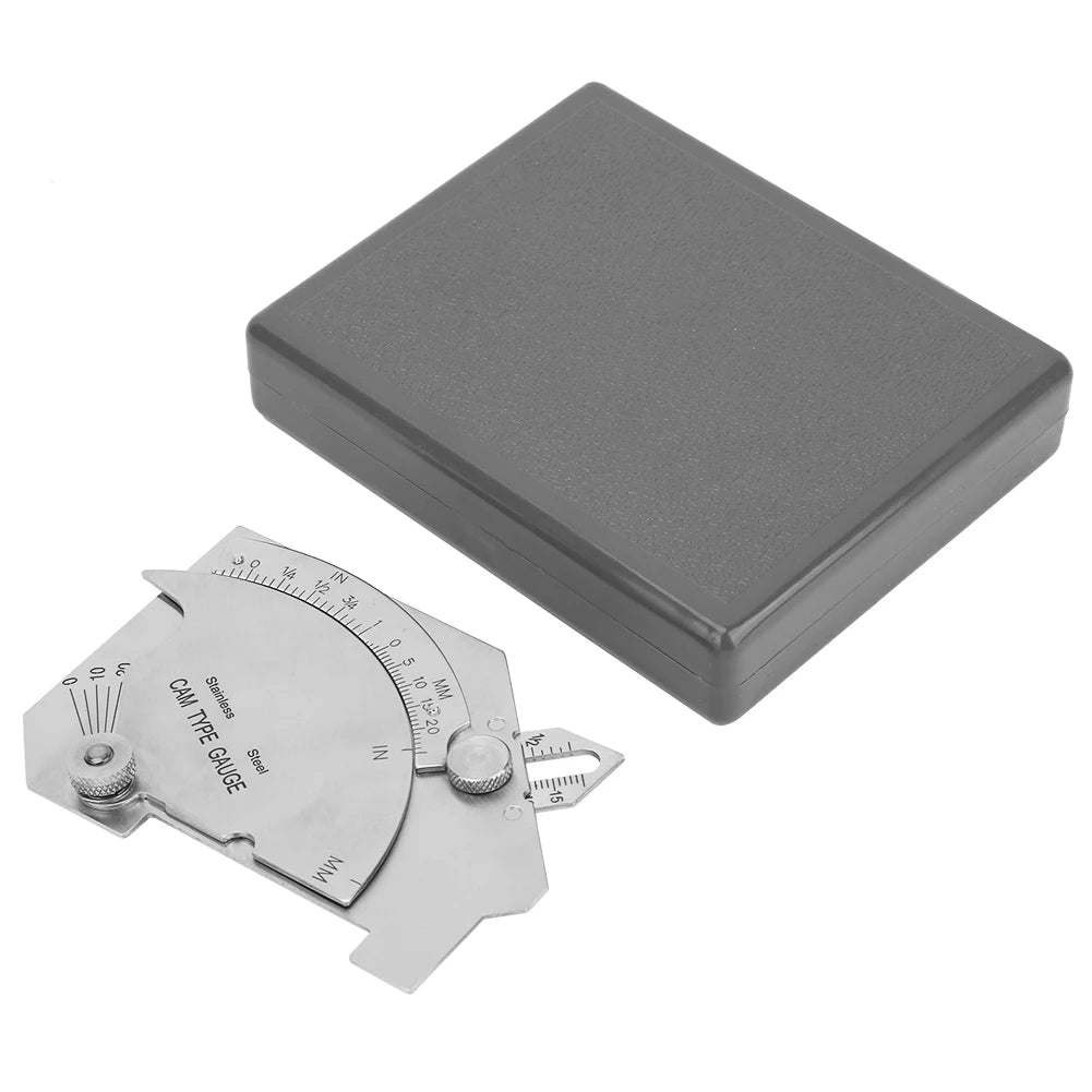AL1063 MG-8 Weld Gauge Seam Inspection Ruler Bridge CAM Ruler Degree Angle Welding Gage Stainless Steel Welding Measure Tool