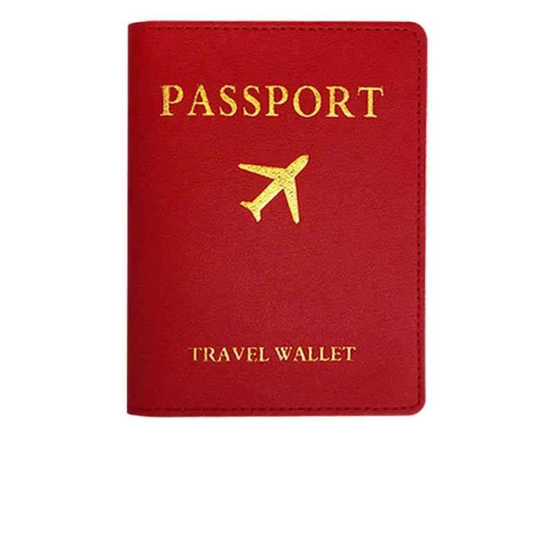 PU Leather Fashion Candy Dopamine Color Scheme Stamping Airplane with Signature Paper Aircraft Luggage Tag Baggage Tags