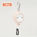 10m Clothesline Laundry Drying Rope Outdoor Clothes Line Windproof Anti-slip Retractable Cord for Hotel Camping accessories
