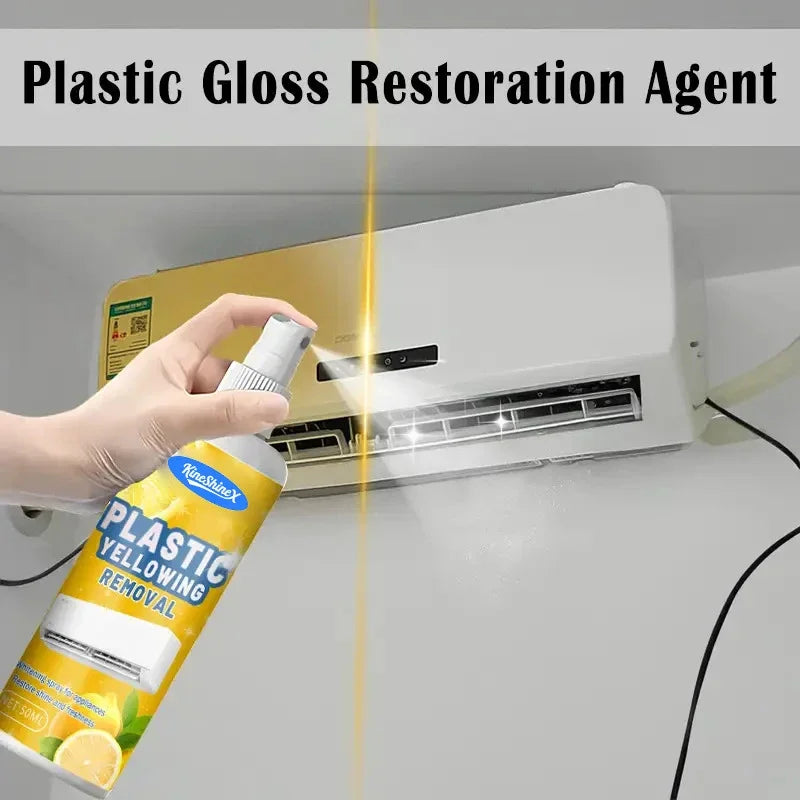 Functional European Appliance Anti-Yellowing Paste, Fixes AC & Washer Plastic Discoloration, Effortlessly Removes Tough Stains
