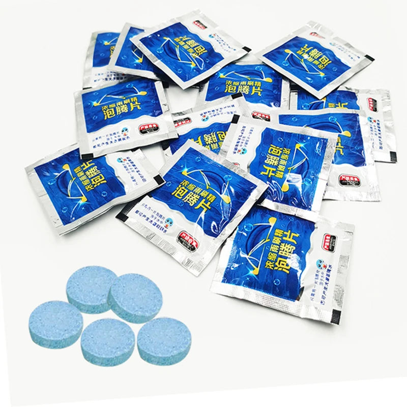 Car Windscreen Cleaner Effervescent Tablet Solid Cleaner Auto Wiper Glass Solid Cleaning Concentrated Tablets Detergent