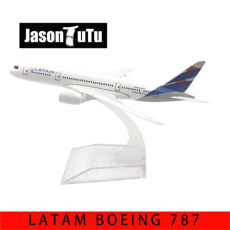JASON TUTU 16cm Siberian Airlines S7 Airbus 320 Plane Airplane Model Aircraft Model Diecast Metal 1/400 Scale Planes Gift Collec