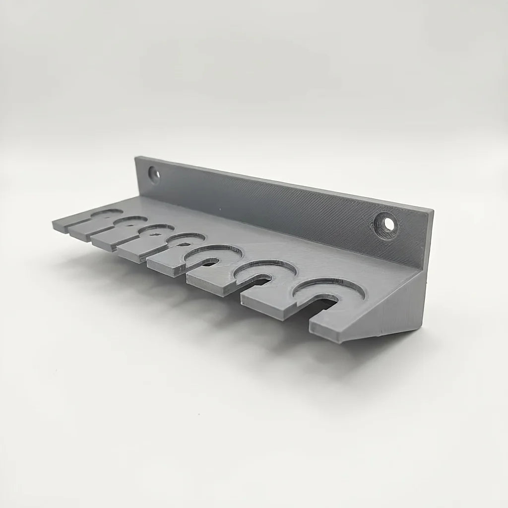 1Pc T-Handle Tool Rack, Screwdriver & Hex Key Holder, Small Parts Storage Organizer for Workshop Garage