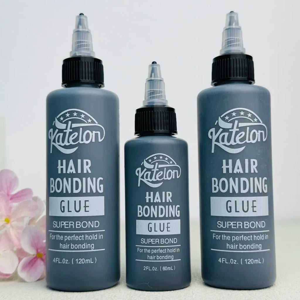 Katelon Hair Bonding Glue Super Strong ,Super Bond Adhesive For the perfect holdin hair bonding 1oz/2oz/4oz  Wig Hold Glue