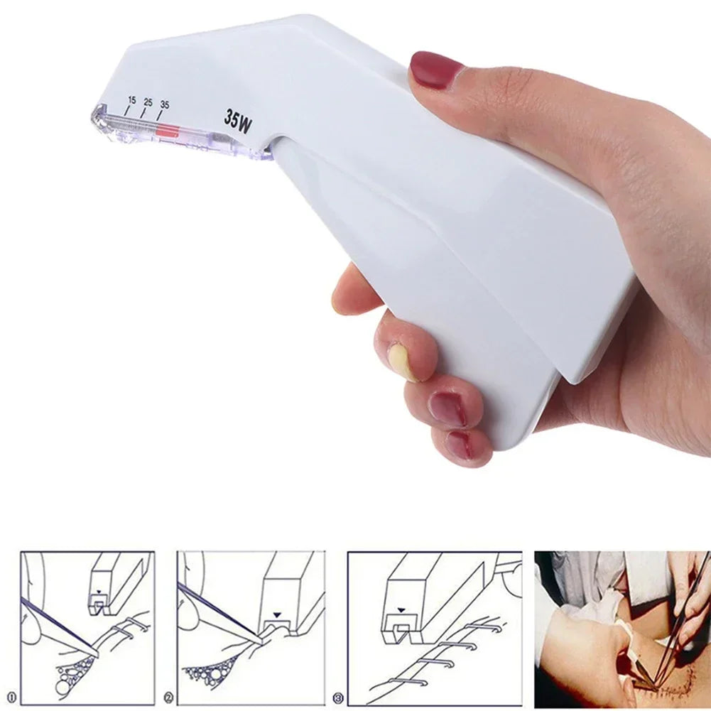 Professional Stapler Stainless Steel Skin Stitching Machine Disposable Surgery Skin Stapler Suture Stapler Emergency Kit Tools