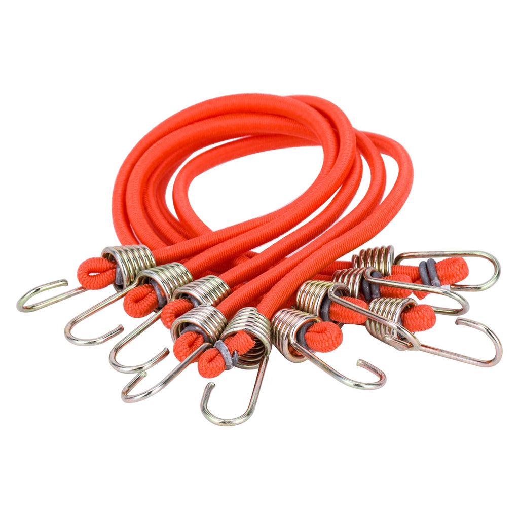 5/10pcs Elastic Bungee Cord Roof Rack Rope Luggage Straps with Hook for 1/10 RC Crawler Car Axial SCX10 TRX4 TRX6 Decorate