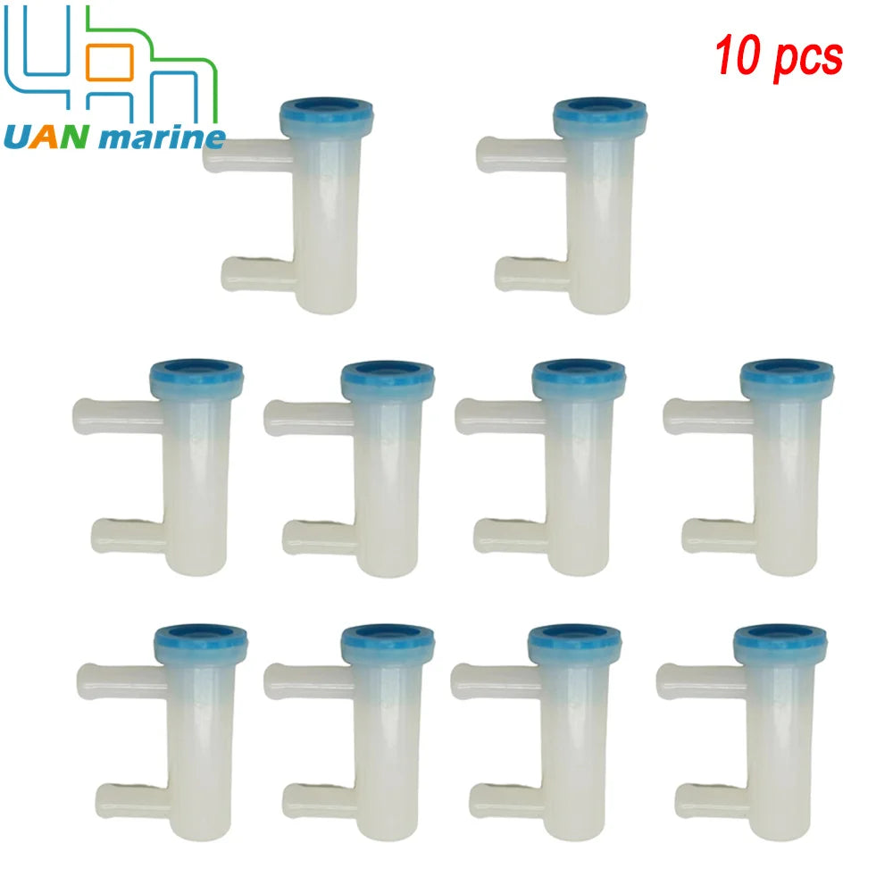 10 PCS Uan Marine Fuel Filter For Yamaha 69J-24501-00  69J-24501-10 F150 F200 F225 F250 F250B LF200 LF225 LF250 FL150 Outboards