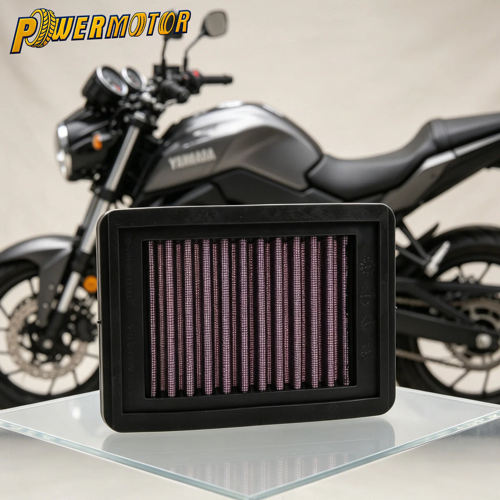 Motorcycle Air Filter Element For Yamaha YZF-R3 YZF-R25 MT-03 T-MAX 500 XP500 T-MAX 530 XP 530 Air Intake Filter Replacement