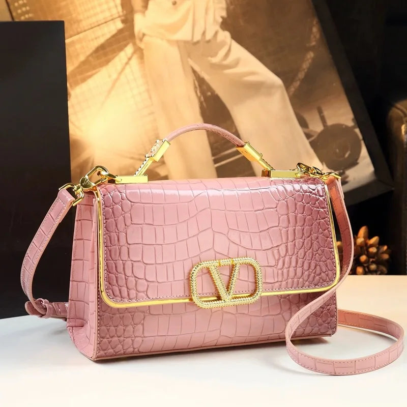 Classic Casual Solid Color Diaper Bags For Ladies Parisian Luxury Tote Bag High-End Crossbody Bag Elegant Fashion Messenger Bag