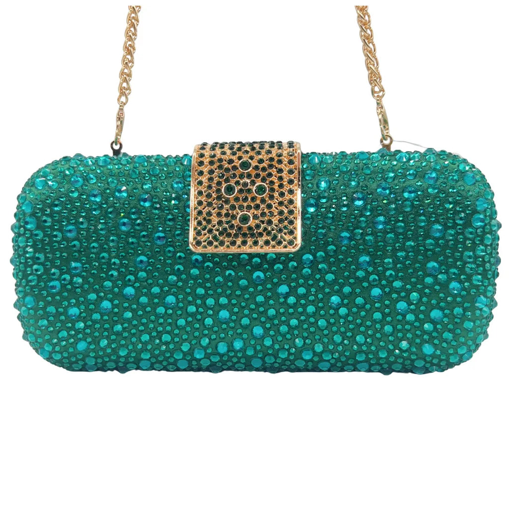 13 Colors Crystal Evening Bags Lady Women Sparkling Diamond Evening Handbags WHTUOHENG Clutch Purses And Handbag Wedding Purse