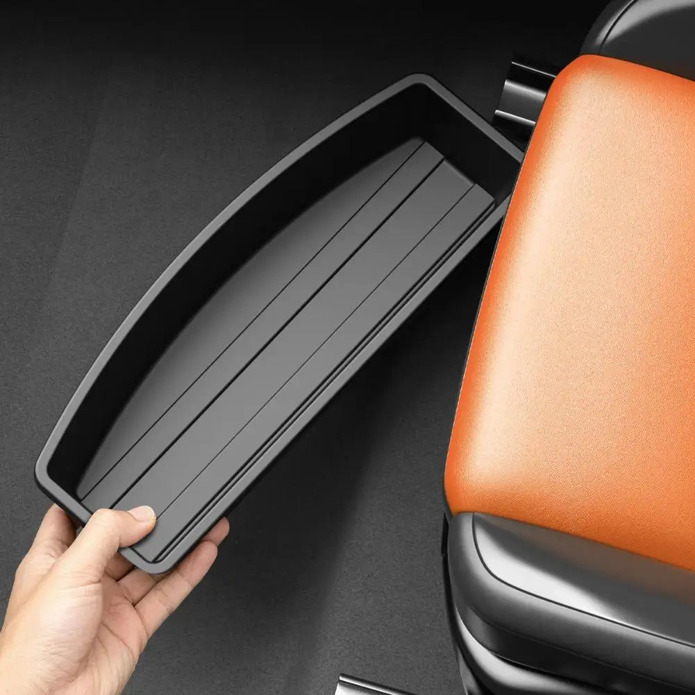 Under Seat Storage Box Universal Car Seat Bottom Organizer Box Removable Storage Box Gadget Case Universal Accessories