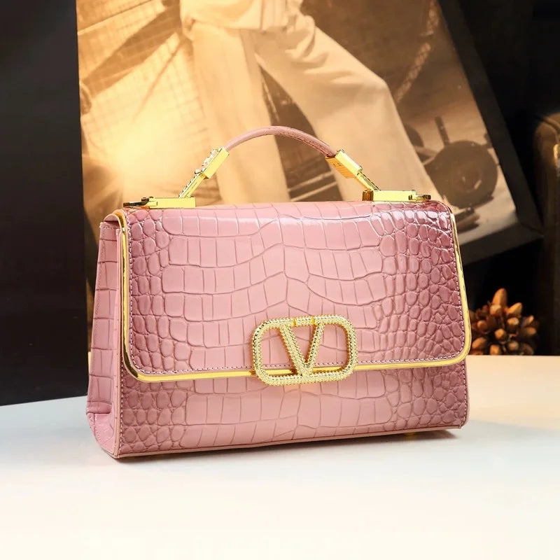 Classic Casual Solid Color Diaper Bags For Ladies Parisian Luxury Tote Bag High-End Crossbody Bag Elegant Fashion Messenger Bag