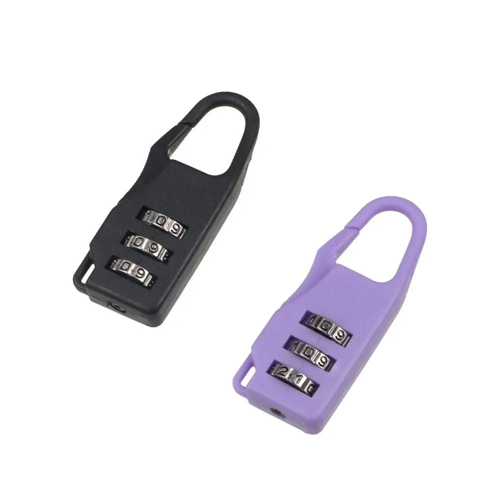 Digit Suitcase Combination Lock Anti-theft Plastic Backpack Combination Lock Password Lock Drawer Lock Bag Combination Padlock