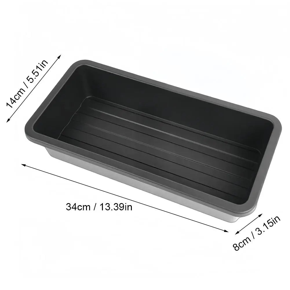 Under Seat Storage Box Universal Car Seat Bottom Organizer Box Removable Storage Box Gadget Case Universal Accessories
