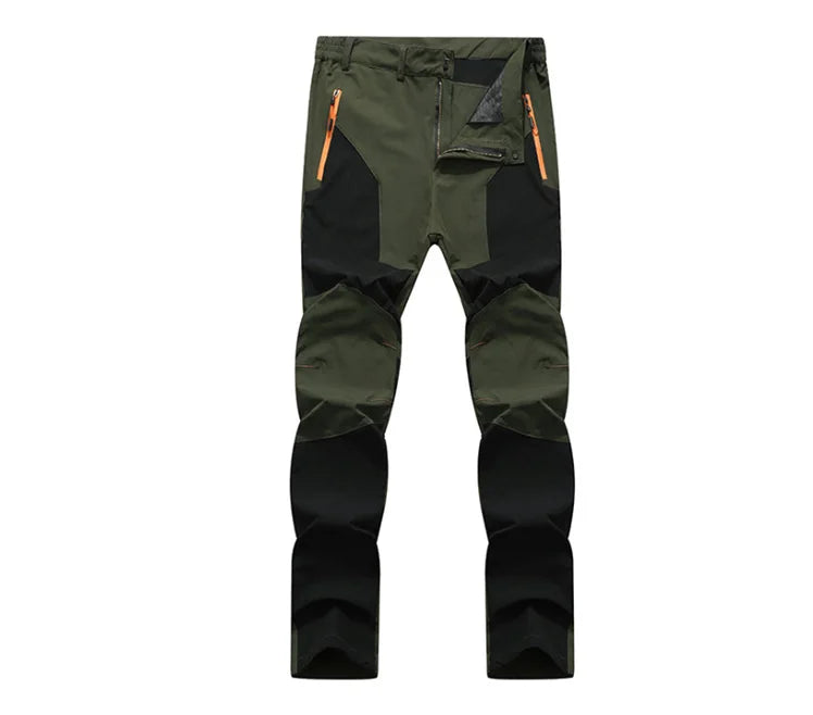 Men's Summer Hiking Pants Quick-Dry Outdoor Walking The Dog Lightweight Thin Leisure Walk Breathable Zipper Pocket Work Pants