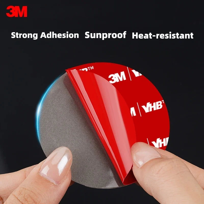 Original 3M VHB Double Sided Foam Tape Heavy Duty Adhesive Dash Cam Mount Mounting Tape Black for Automotive Car Home Use
