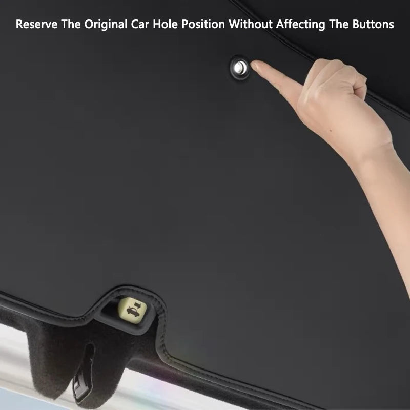 For Tesla Model Y Juniper Trunk Tailgate Guard Pad Leather Trunk Cargo Liner Backplate Protective Anti-dirty Pad Car Accessories