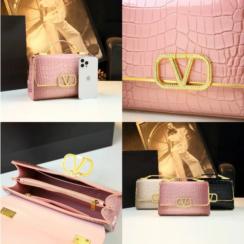 Classic Casual Solid Color Diaper Bags For Ladies Parisian Luxury Tote Bag High-End Crossbody Bag Elegant Fashion Messenger Bag