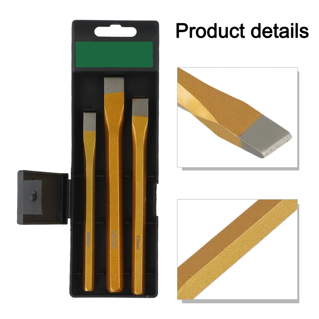 1/2inch Chisel Set Alloy Steel Chisel Set Workshop Alloy Steel Chisel Crushing Of Hard Stone For Concrete Work