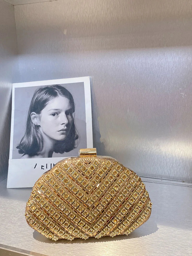 Women's Diamond Handbags Rhinestones Evening Bags Bridal Stones Clutch Purse Lady Clutches Bags Party Wedding