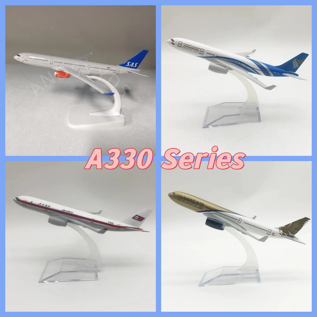 A220/A330 Series A330 North Korea Airways With Landing Gear Airplane Model Metal 16CM Simulation Diecast Aircraft Model Toy