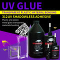 10ml 50ml 250ml 1000ml 312 UV Glue with Flash Light Curing Adhesive for Plastic Glass Metal TPU Crystal Jewelry Crafts