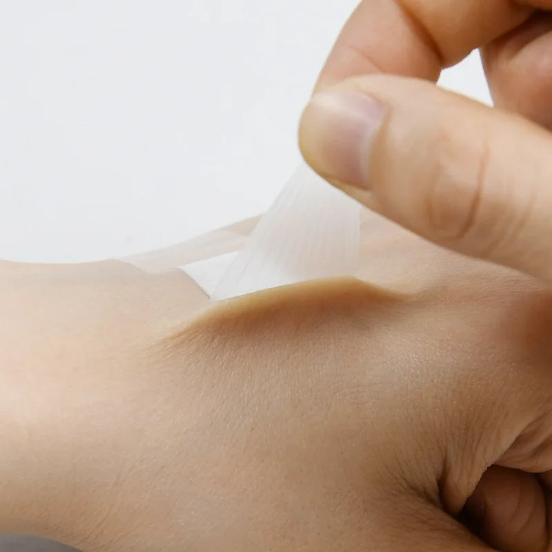 Waterproof Transparent Band-Aid Invisible Breathable Anti-Slip Scar Concealing for Wound Care Shower Swim